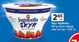 Auchan Jogurt Skyr Jogobella, różne rodzaje oferta