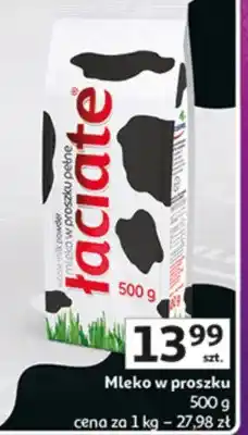 Auchan Mleko w proszku oferta