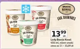 Auchan Lody Bracia Koral różne smaki oferta