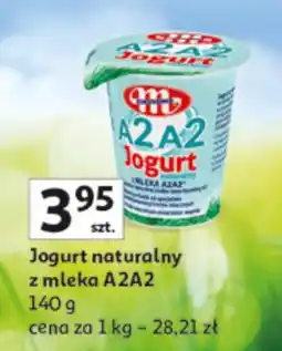 Auchan Jogurt naturalny z mleka A2A2 oferta