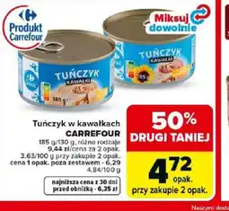Carrefour Carrefour Tuńczyk w kawałkach oferta