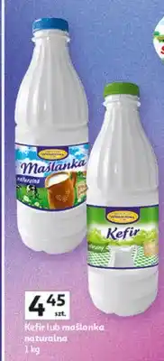 Auchan Kefir lub maślanka naturalna oferta