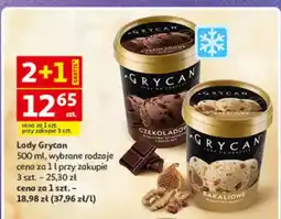 Auchan Lody Grycan, różne smaki oferta