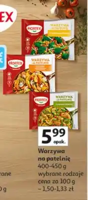 Auchan Warzywa na patelnię wybrane rodzaje oferta
