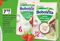 Auchan Kaszka mleczna, mleczno-ryżowa lub mleczno-zbożowa BoboVita oferta