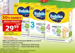 Auchan Mleko modyfikowane dla dzieci Bebiko 2, 3, 4 lub 5 oferta