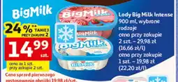 Auchan Lody Big Milk Intense, wybrane rodzaje oferta