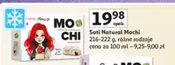 Auchan Soti Natural Mochi, różne rodzaje oferta
