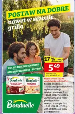 Auchan Fasola Czerwona Fasola, Biała Fasola oferta