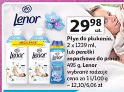 Auchan Płyn do płukania, perełki zapachowe do prania oferta
