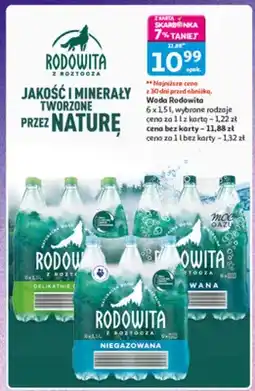 Auchan Woda Rodowita oferta