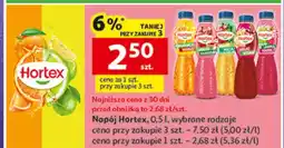 Auchan Napój Hortex oferta