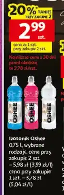 Auchan Izootonik Oshee oferta