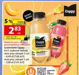 Auchan Lemoniada Cappy oferta