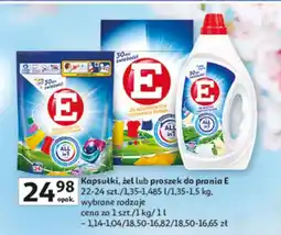 Auchan Kapsułki, żel lub proszek do prania oferta