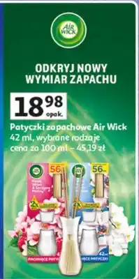Auchan Patyczki zapachowe oferta