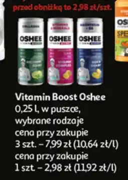 Auchan Vitamin Boost Oshee w puszce oferta