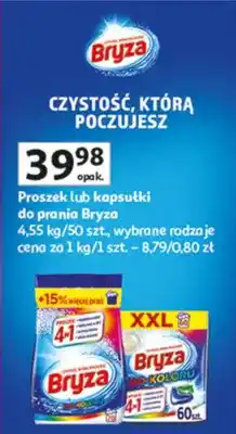 Auchan Proszek lub kapsułki do prania oferta
