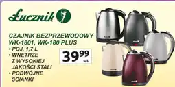 Auchan Czajnik bezprzewodowy WK-1801, WK-180 PLUS oferta