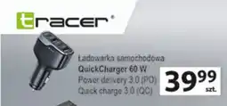 Auchan Ładowarka samochodowa QuickCharger 60 W Power delivery 3.0 (PD) Quick charge 3.0 (QC) oferta