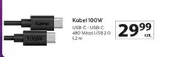 Auchan Kabel 100W USB-C - USB-C 480 Mbps USB 2.0 1,2 m oferta