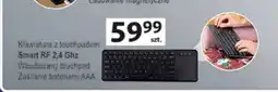 Auchan Klawiatura z touchpadem Smart RF 2,4 Ghz oferta