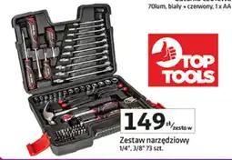 Auchan Zestaw narzędziowy 1/4, 3/8 73 szt oferta