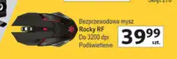 Auchan Bezprzewodowa mysz Rocky RF do 3200 dpi podświetlenie oferta