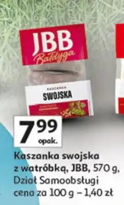 Auchan Kaszanka swojska z wątróbką oferta