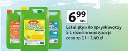 Auchan Letni płyn do spryskiwaczy różne aromatyzacje oferta