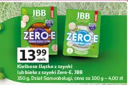 Auchan Kiełbasa śląska z szynki lub biała z szynki Zero-E oferta