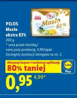 Lidl Masło ekstra 83% oferta
