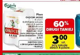 Carrefour Piwo Okocim Jasne oferta