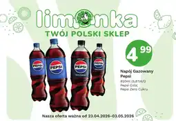 Limonka Napój Gazowany Pepsi oferta