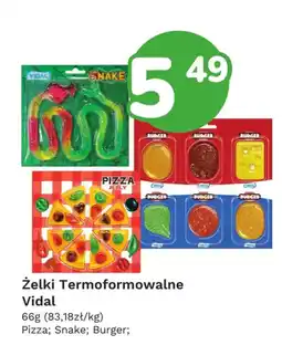Limonka Żelki Termoformowalne Vidal oferta