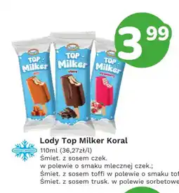 Limonka Lody Top Milker Koral oferta
