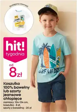 Pepco Koszulka 100% bawełny lub szorty jeansowe chłopięce oferta