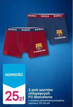 Pepco 2-pak szortów chłopięcych FC Barcelona oferta