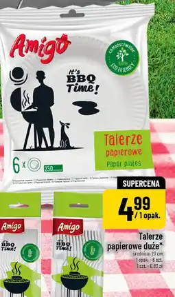 Polomarket Talerze papierowe Amigo oferta