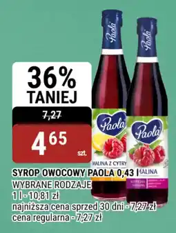 bi1 Paola Syrop owocowy oferta