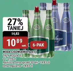 bi1 Woda Cisowianka oferta