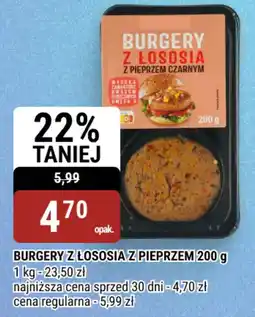 bi1 Burgery z łososia z pieprzem oferta