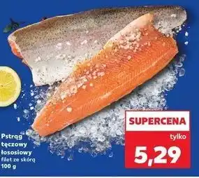 Pstrąg tęczowy łososiowy filet ze skórą