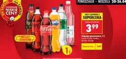 Biedronka Napoje gazowane, 1 l: Coca-Cola, Fanta, Sprite, Kinley oferta