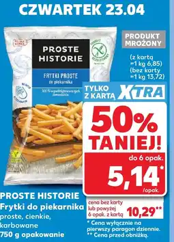 Kaufland Frytki Proste Historie oferta
