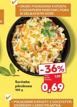Kaufland Surówka z kapusty oferta