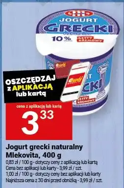 Twój Market Jogurt grecki naturalny oferta