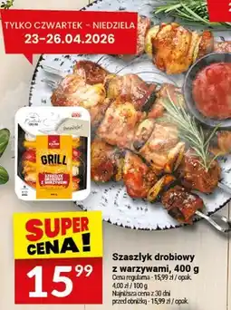 Twój Market Szaszłyk drobiowy z warzywami oferta