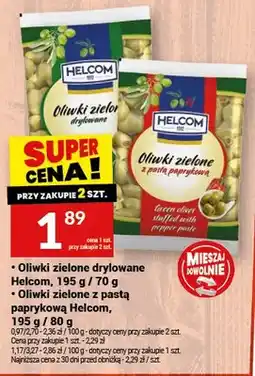 Twój Market Oliwki zielone drylowane, oliwki zielone z pastą paprykową oferta