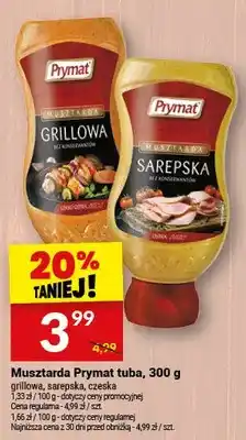 Twój Market Musztarda tuba grillowa, sarepska, czeska oferta